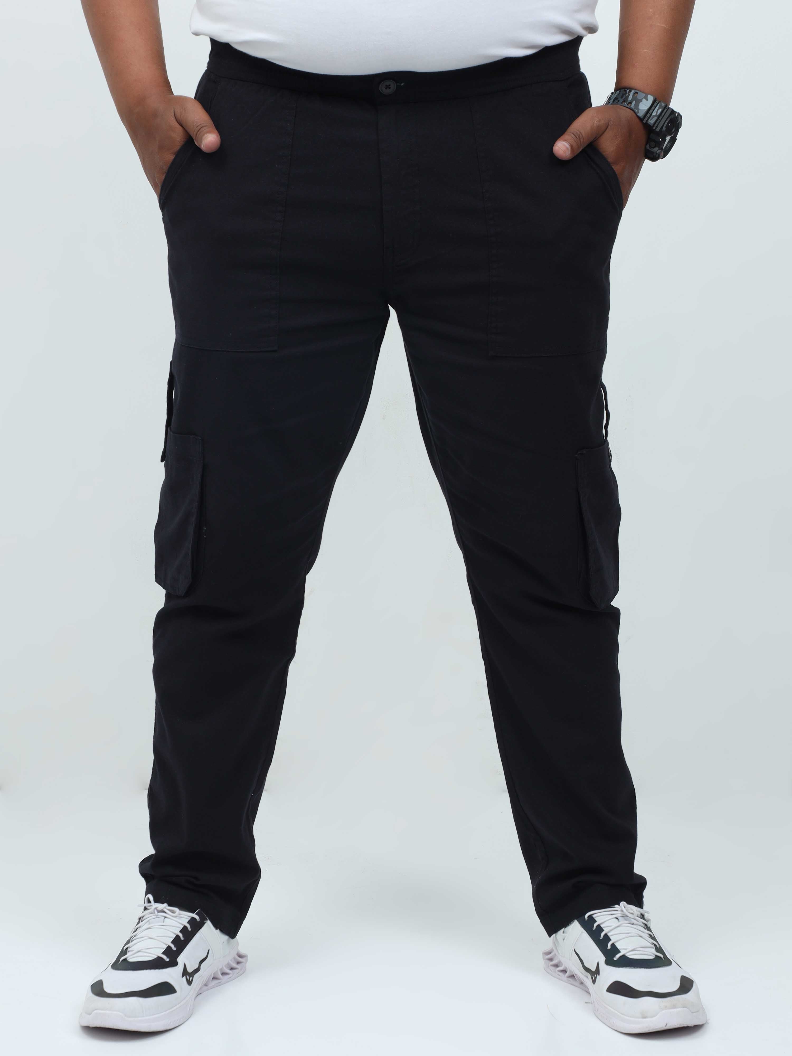 Black Cargo Pants Baggy | Urban Streetwear